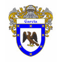 Garcia Coat of Arms (Mantled) t-shirts