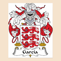 Garcia Family Crest Posters