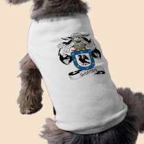 Garcia Family Crest Dog Shirts