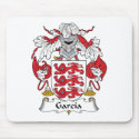 Garcia Family Crest mousepads