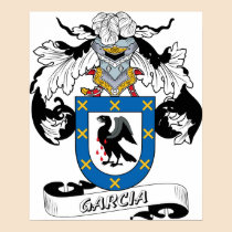Garcia Coat of Arms Poster
