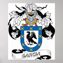 Garcia Family Crest Print