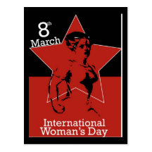 Garcya_greeting_card03 International Womens Day Post Card