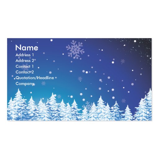 garcya.us_winter (4).ai, Name, Address 1, Addre... Business Card Templates (front side)