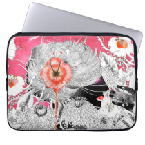Garden #3 electronics bag computer sleeve