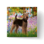 Garden - Airedale Terrier (#6) Button