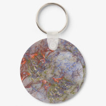 Garden and Butterflies keychains by baxiemur Garden and Butterflies keychains
