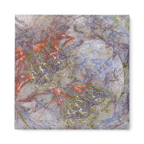 Garden and Butterflies magnets by baxiemur Garden and Butterflies magnets