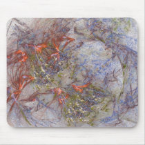 Garden and Butterflies mousepads by baxiemur Garden and Butterflies mousepads