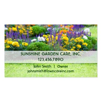 Garden and Landscape Business Card
