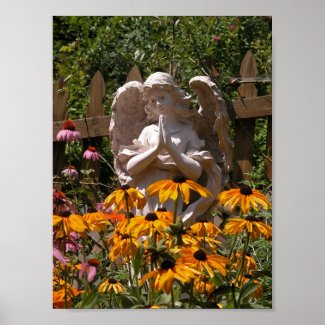Garden Angel 2 print