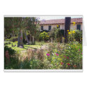 Garden at Mission Santa Barbara cards by marierm Garden at Mission Santa Barbara cards