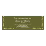 Garden behind a House. Vincent van Gogh. Business Cards