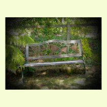 Garden Bench Poster posters