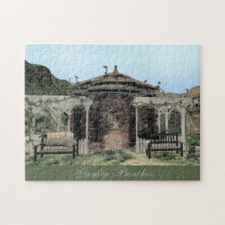 Garden Benches and Gazebo puzzle
