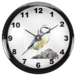 "Garden bird" design wall clock Aqua Clock