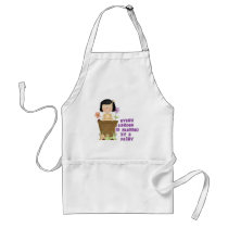 Garden Blessed by Fairy aprons by cutespot Garden Blessed by Fairy aprons
