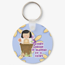 Garden Blessed by Fairy keychains by cutespot Garden Blessed by Fairy keychains