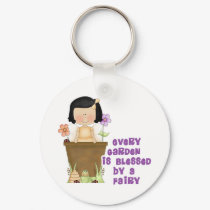 Garden Blessed by Fairy keychains by cutespot Garden Blessed by Fairy keychains