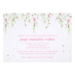 Garden Blooms Bridal Shower Invitation invitations