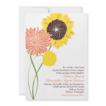 Garden Blossoms Wedding Invitation
