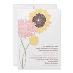 Garden Blossoms Wedding Invitation