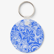 Garden: Blue and White version keychains by SlayerX Garden: Blue and White version keychains
