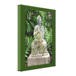 Garden Buddha Gallery Wrapped Canvas