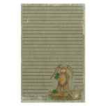 "Garden Bunny"-  Stationery- Lines