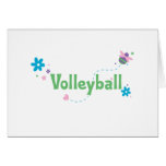 Garden Buzz Volleyball Greeting Card