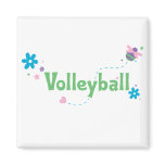 Garden Buzz Volleyball Fridge Magnets