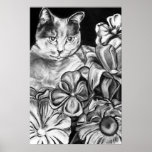 Garden Cat Posters
