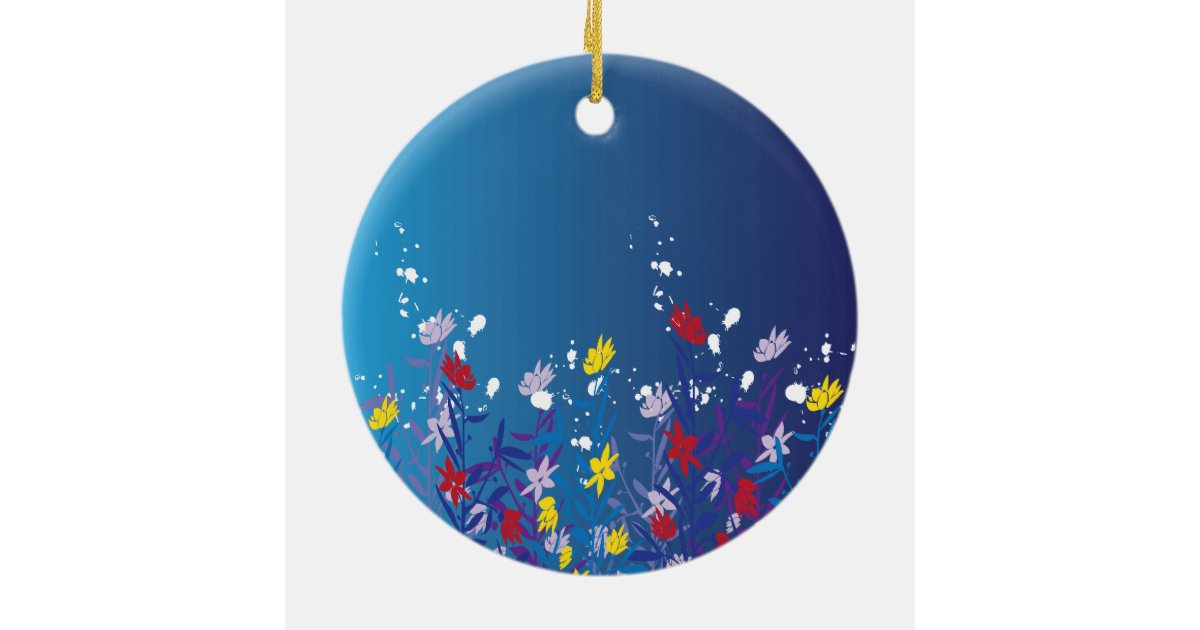 garden ceramic ornament | Zazzle