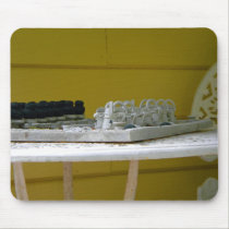 Garden Checkers Mousepad mousepads