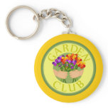 Garden Club Emblem Key Chains
