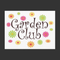 Garden Club postcards by jgh96sbc Garden Club postcards