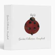 Garden Collection · Ladybug 3 Ring Binder
