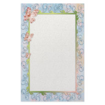 Garden Curls stationery by Spice Garden Curls stationery