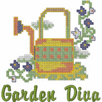 Garden Diva embroidered shirts