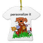 Garden Dog Ornament