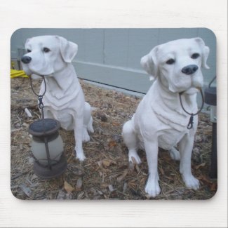Garden Dogs Mousepad mousepad
