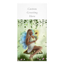 Garden Faery (Photo Card) photo cards by jennieyuen Garden Faery (Photo Card) photo cards