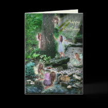 Garden Fairies (customizable) cards