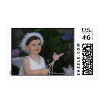 Garden Fairy casting a spell with wands | Stamp by bittenbydesign Garden Fairy casting a spell with wands | Stamp