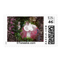 Garden Fairy Postage Stamp by yayayittle Garden Fairy Postage Stamp