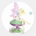 Garden fairy stickers