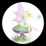 Garden fairy stickers