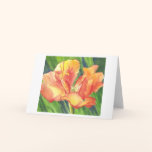 Garden Flourish watercolor art greeting card cards