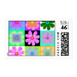 Garden Flower-9-stamps