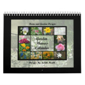 Garden Flowers Calendar 1 calendar